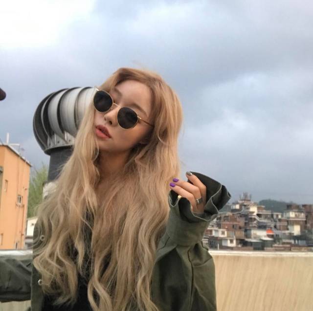 长发女生发色参考