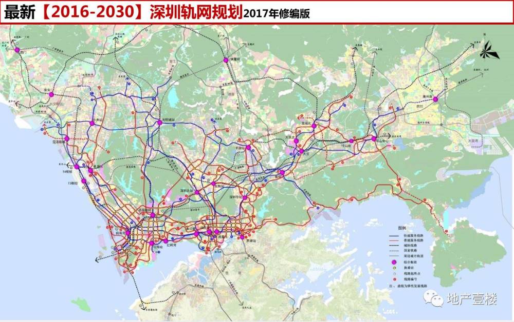 2030年则为轨道运营线路增涨爆发年份;介时,深圳共有31条地铁线路,总