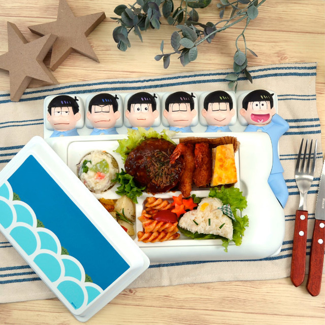 六胞胎同盖一张棉被！《阿松》推出格子食盘