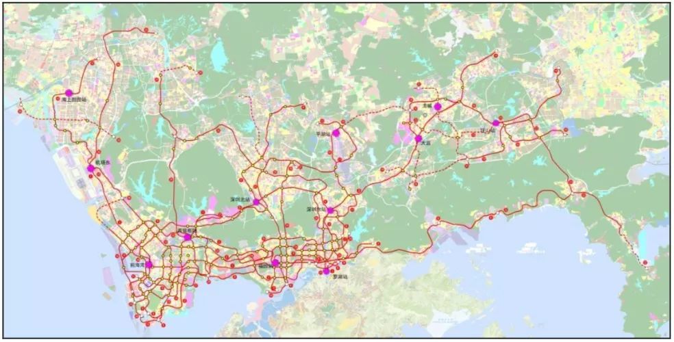 纯干货!2035年深圳轨道交通规划出炉,指明未来城市方向