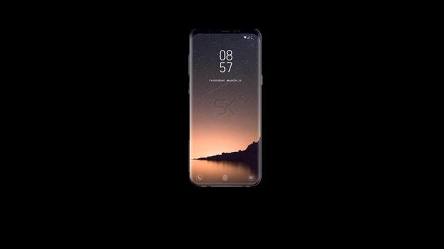 三星S9概念美图:越来越像iPhoneX