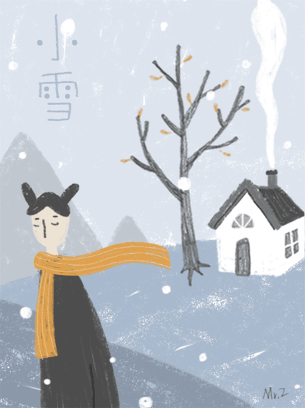 前两天正好是小雪 北方很多地方都迎来了初雪 初雪应该算是真正意义