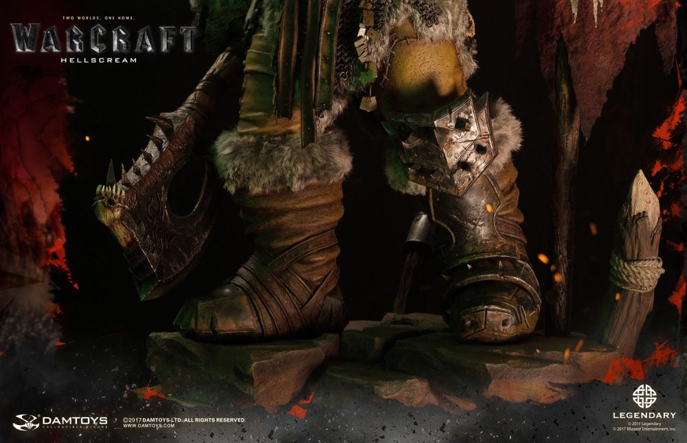 手办厂商推出魔兽电影新传奇雕像:格罗姆·地狱咆哮