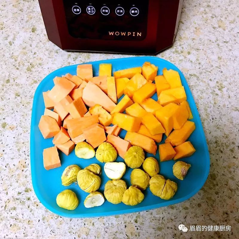 减肥也能吃饱的南瓜红薯栗子羹