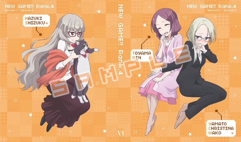 《NEW GAME！》第4卷光碟封面及详情公开