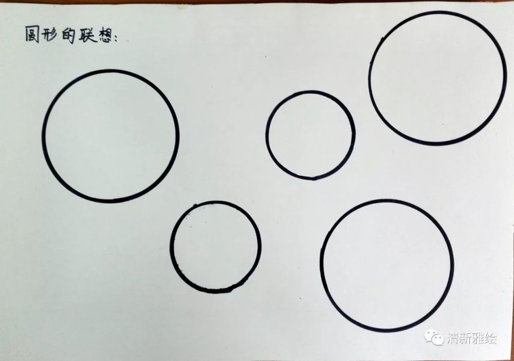 简笔画——圆形的联想