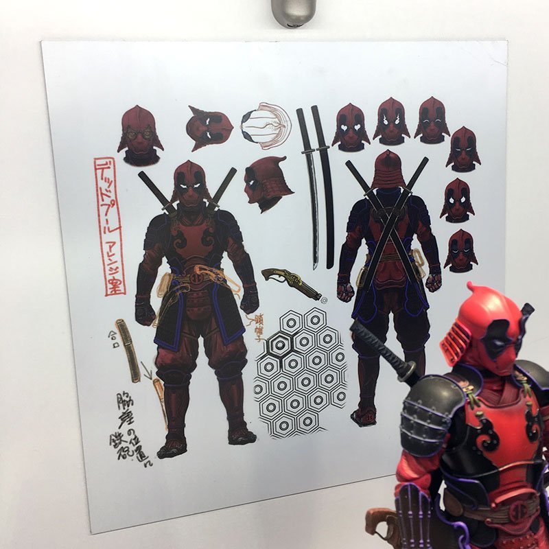 毫无违和感 万代“名将”系列公布死侍版手办