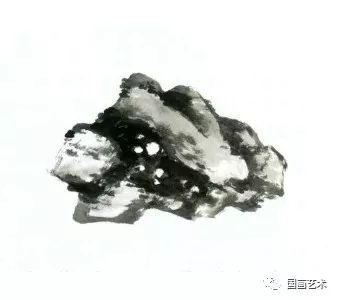 画法,写意花鸟,画石百态,石笋