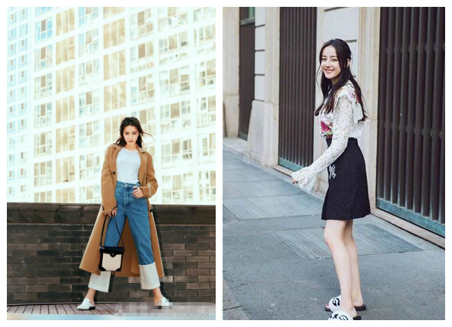 迪丽热巴穿大拖鞋卖萌,网友痛批不要学陈志朋