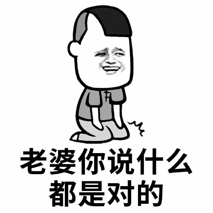 老婆我错了!