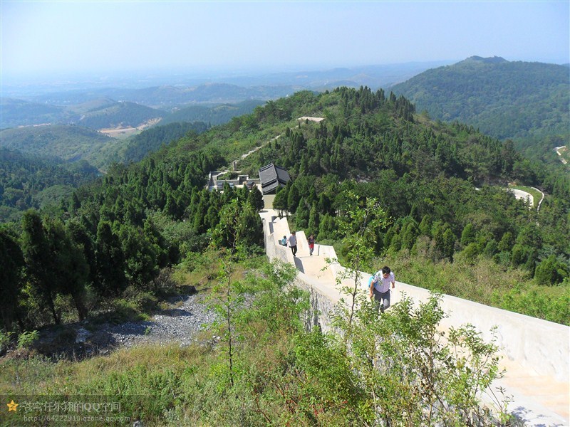 湖北安陆白兆山风光