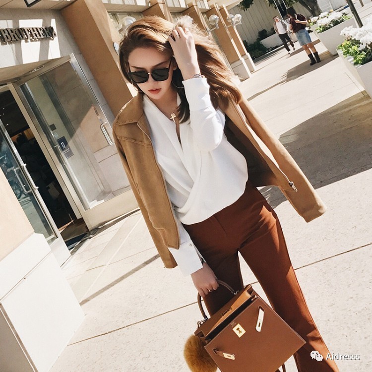 冬季衬衫时髦搭,穿对了又美又有型