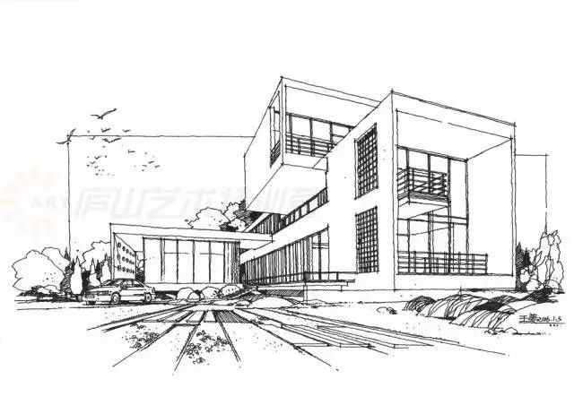 建筑手绘表达技巧