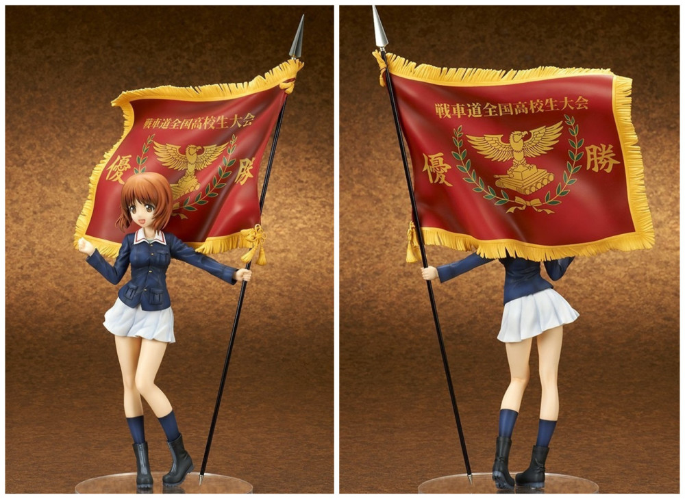 买锦旗送手办！《少女与战车》西住美穗手办开订