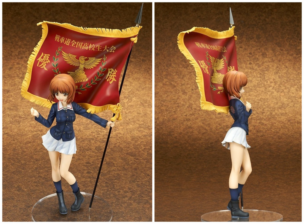 买锦旗送手办！《少女与战车》西住美穗手办开订