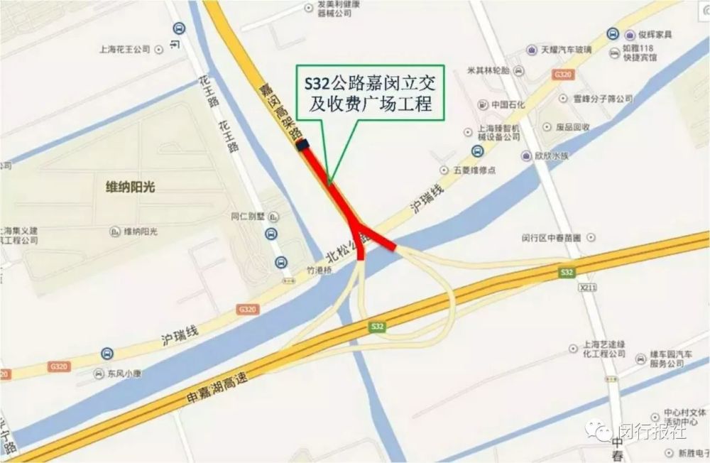 嘉闵高架本月有望贯通,小编带来4对匝道的高清图!