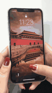 故宫出品了一组iphonex live动态壁纸,美爆了!