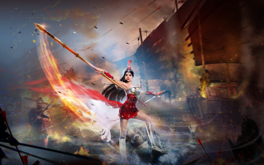 宅男女神歪歪COS貂蝉 胸器吓坏韩国人