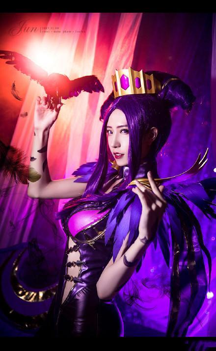 王者荣耀芈月cos:非常有女王范儿