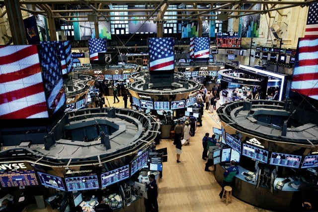 美股下挫264点苹果股价大跌