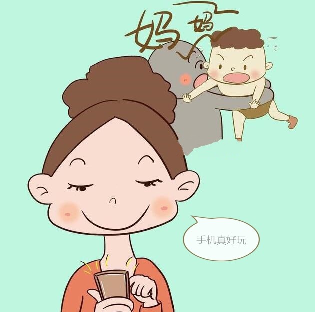 这种低质量的陪伴,孩子很辛苦,妈妈也很累