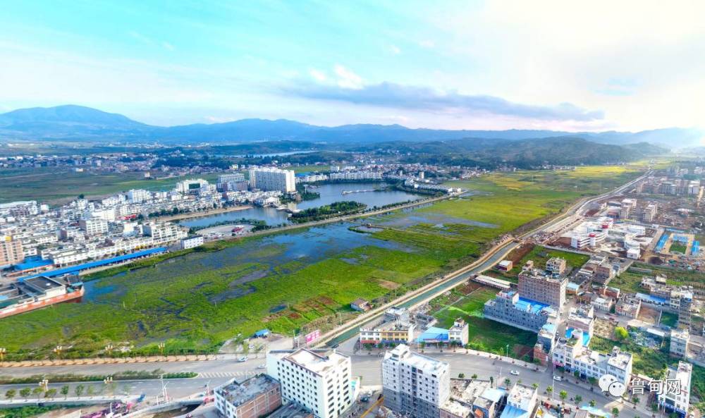 昭通鲁甸县航拍全景,不一样的城市,同样的美的不得了!