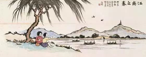 古诗文中的童趣:小娃撑小艇,偷采白莲回