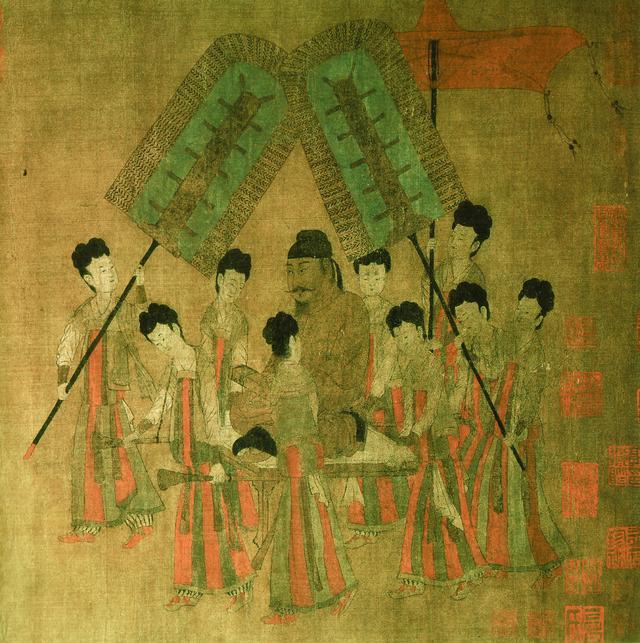丹青神话,阎立本作品欣赏