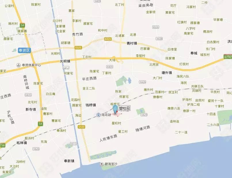 碧桂园奉贤区海湾镇13-02地块项目公示,规划建