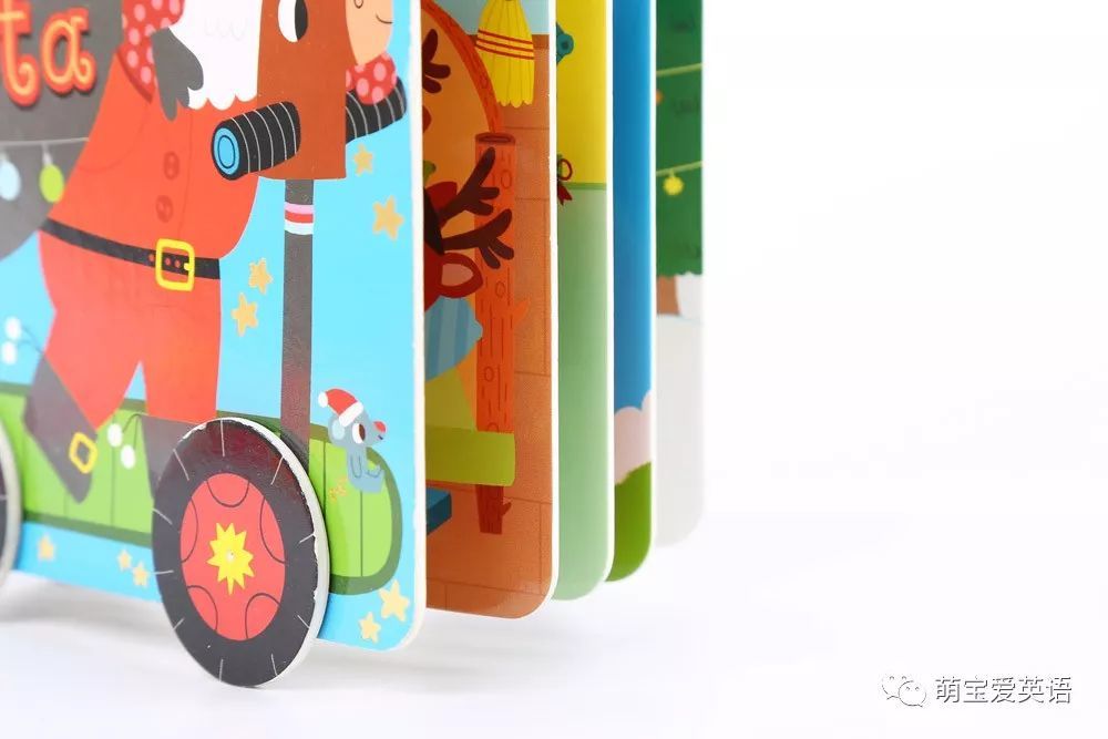 圣诞节到了,给宝宝看一本有趣的圣诞老人书吧