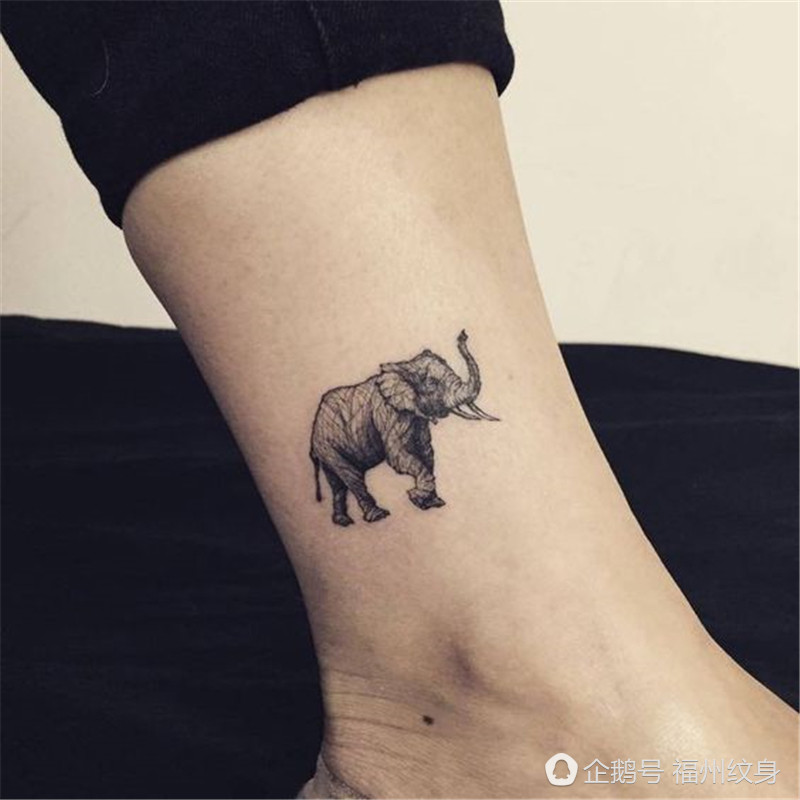很多人纹大象纹身图案,你知道其中的意义吗?