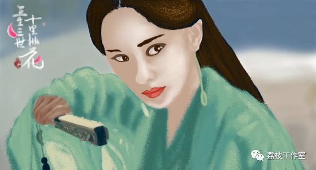 零基础学绘画-PS画《三生三世十里桃花之白浅