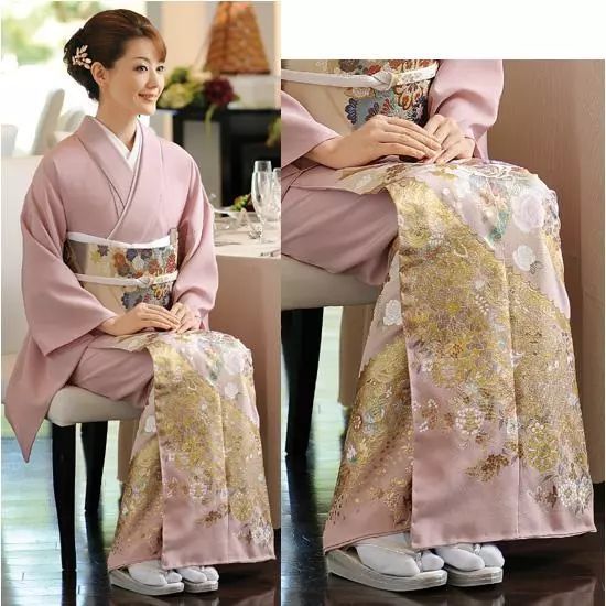 日本并非所有的和服都有这么严格的规定 有的和服就是 已婚妇女和
