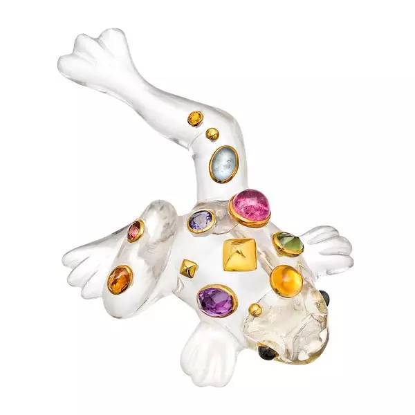 独立珠宝设计师们的奇葩作品！面对彩色宝石无法抑制的内心洪荒之力！