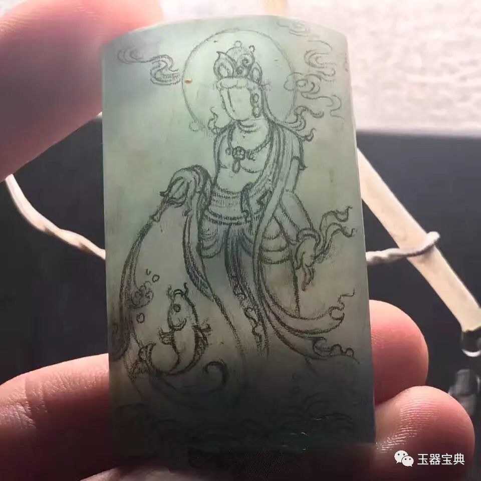 100张玉雕观音设计图稿太棒了,值得一看