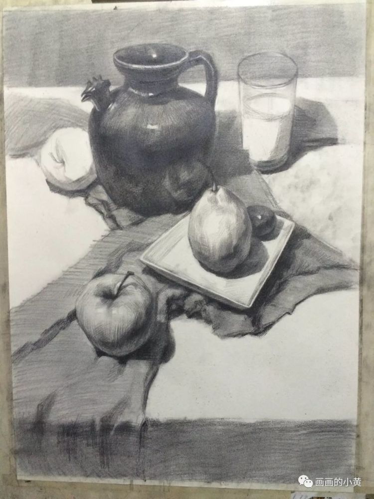 详解素描-静物-作画步骤