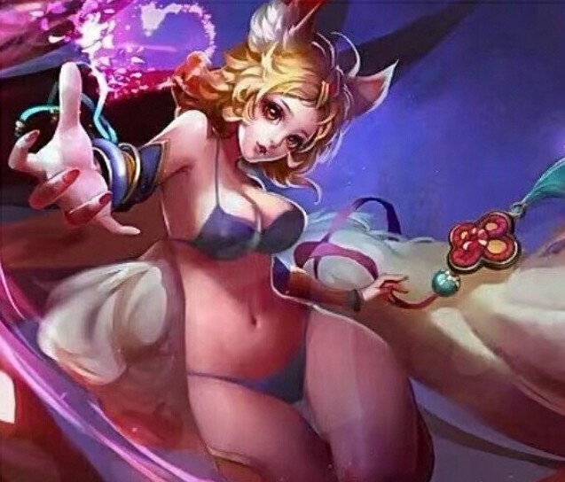 王者荣耀:这8位美女英雄去衣换上比基尼;武则天性感女郎;甄姬美爆啦!