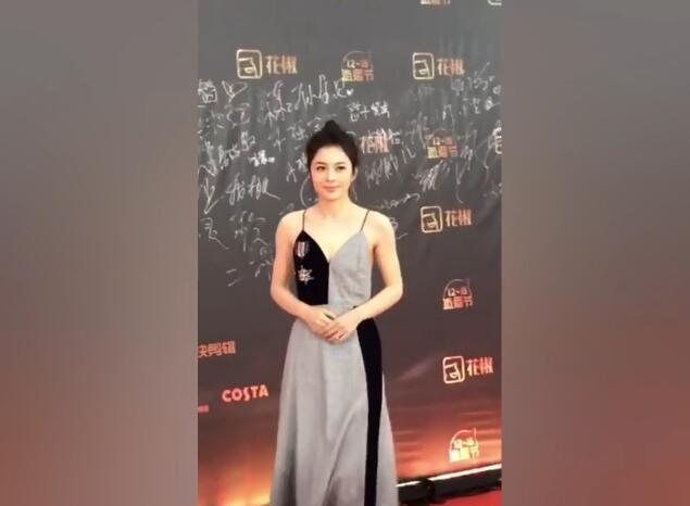 冬天女星红毯不好走,赵韩樱子直接倒下了,却被骂演技