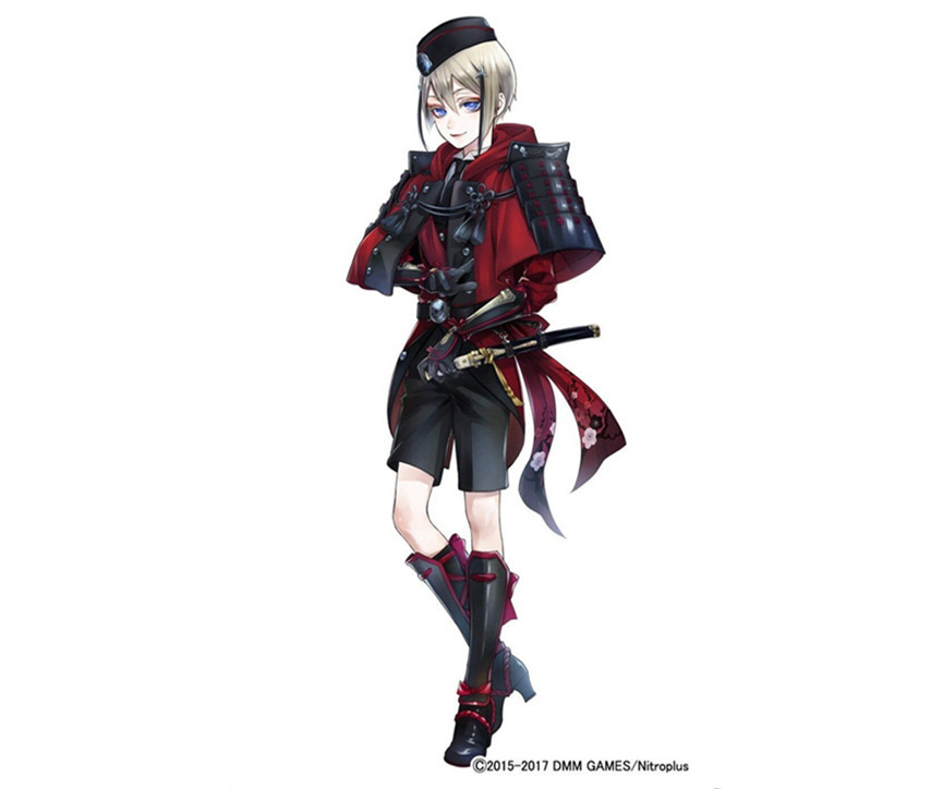 《刀剑乱舞》新刀男公布 《黑执事》作者绘制