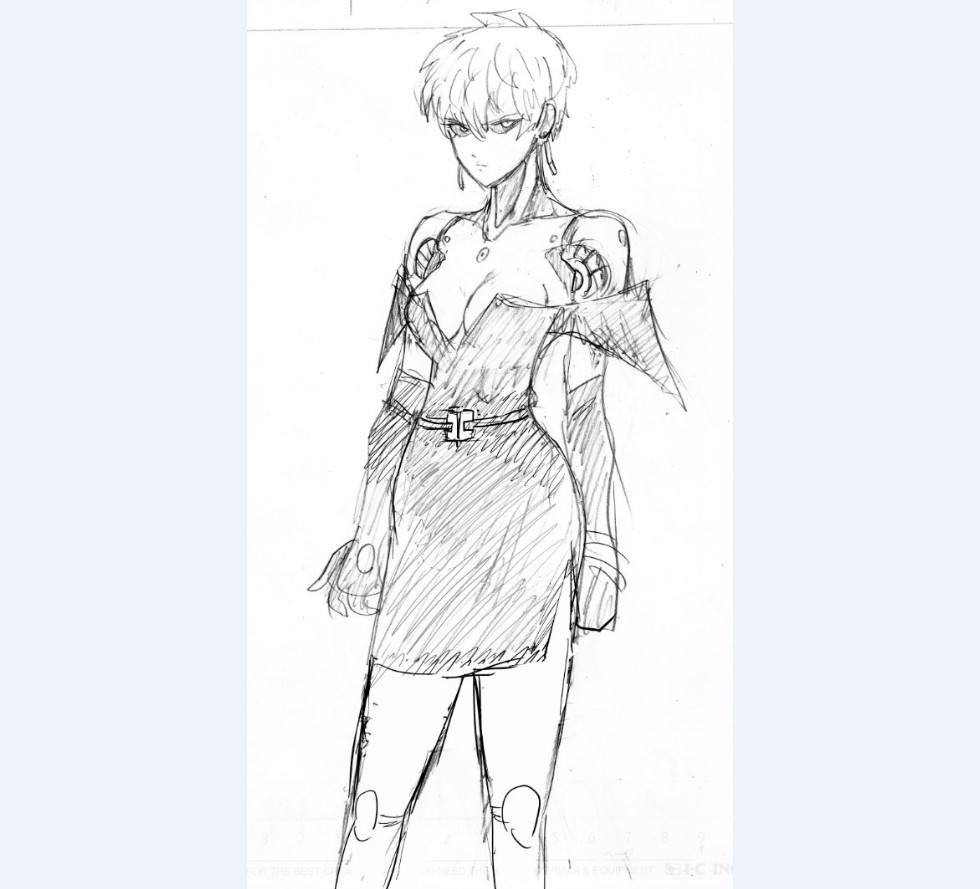 胸前一沉！《一拳超人》画家村田雄介绘制女版杰诺斯
