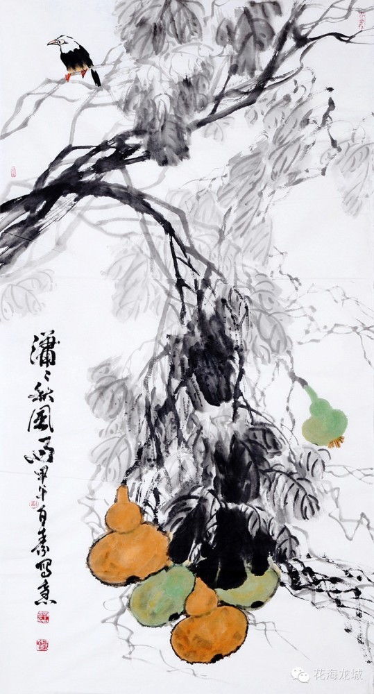当代大写意花鸟画名家—刘百素