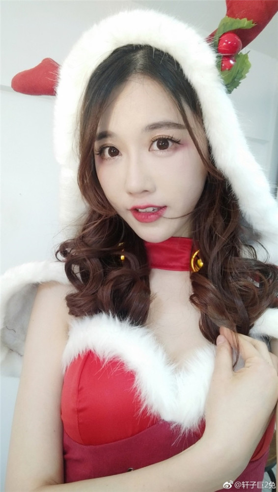 斗鱼第一御姐 轩子巨2兔 诱惑COS《王者荣耀