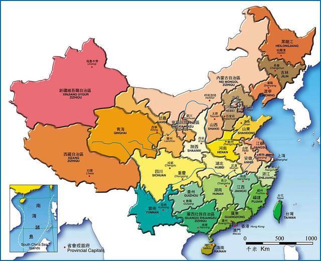 中国的中心到底是不是陕西,它为什么又被叫西北地区?谁能懂啊!