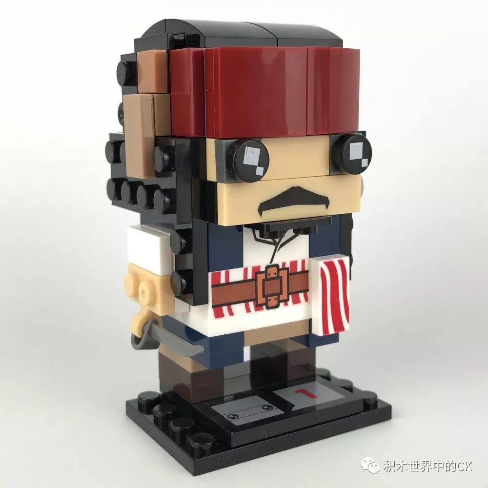 将牌 39071 大头系列 加勒比海盗和美女与野兽