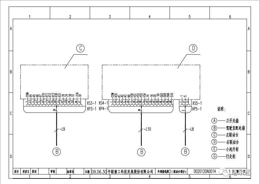 中联塔吊tc5510-6g电路原理图与维修