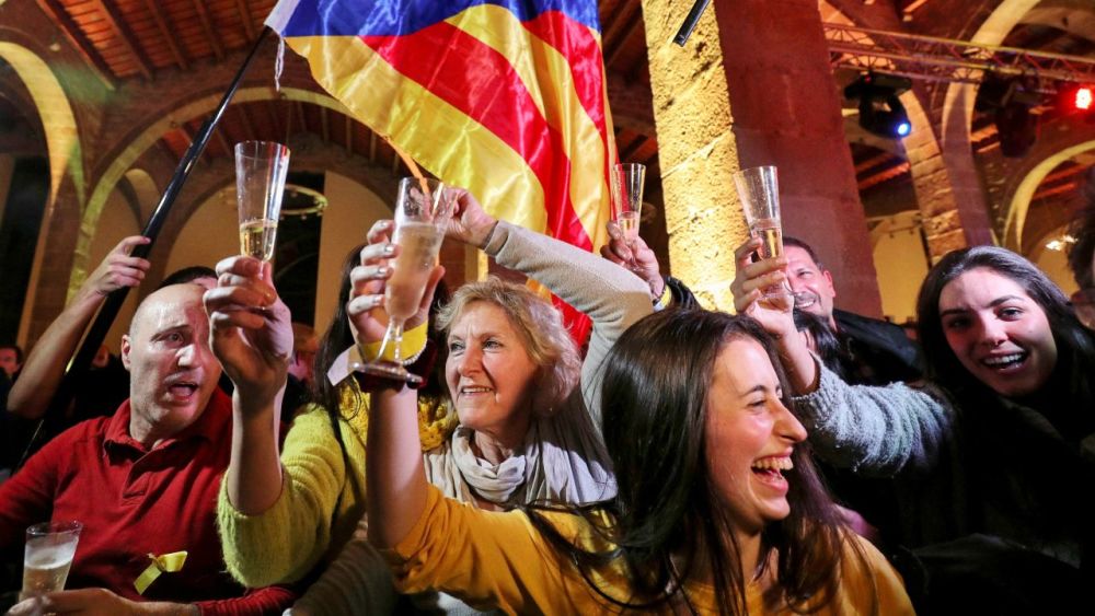 加泰罗尼亚议会选举投票率高达八成,独派赢得