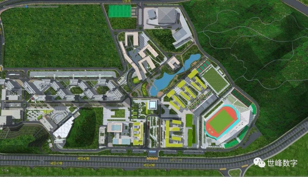 深信院体育场馆管理三维地理信息系统项目开展