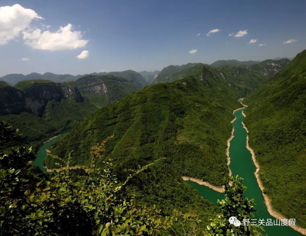 湖北野三关群山岛崖线资源,一匹世界未来崖线景区黑马