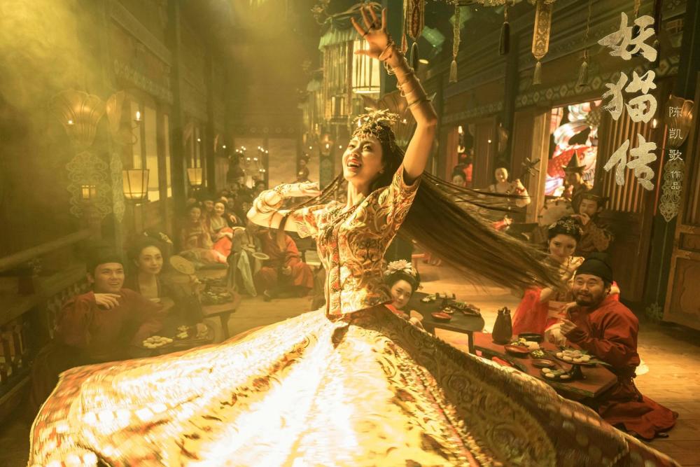 从张雨绮的床戏开始,《妖猫传》里就藏着一个