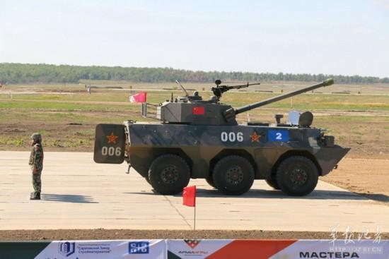 中国陆军又欺负人了 驾驶全自动迫击炮去俄罗斯踢馆